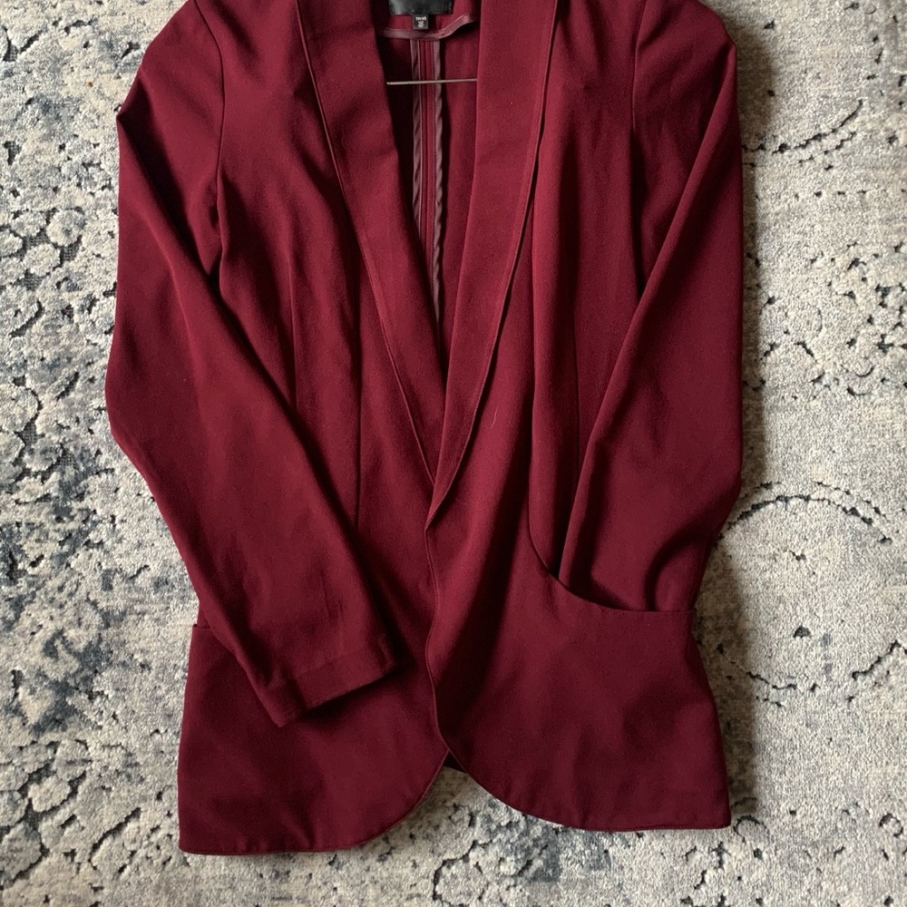 Wine coloured Blazer